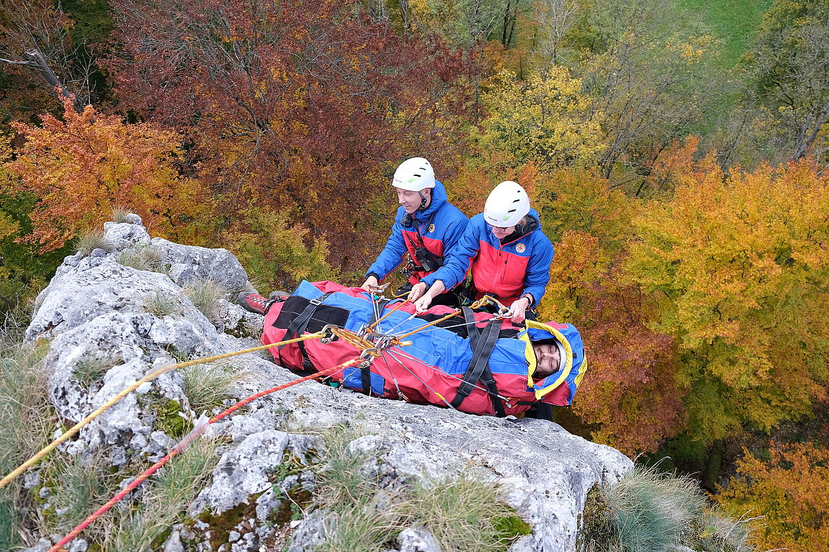 Hilfe der Bergretter oft gefragt - DRK-Kreisverband Göppingen e.V.