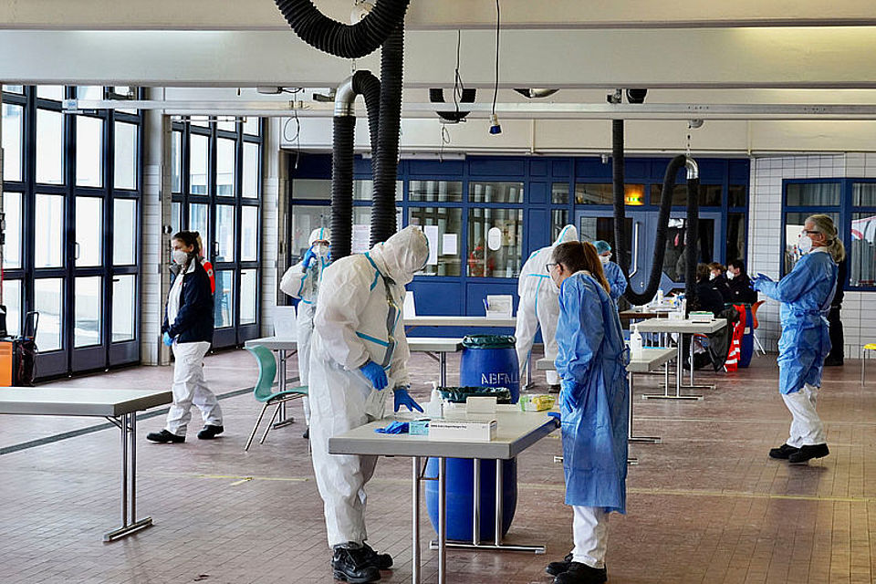 Amstetten - Corona-Test